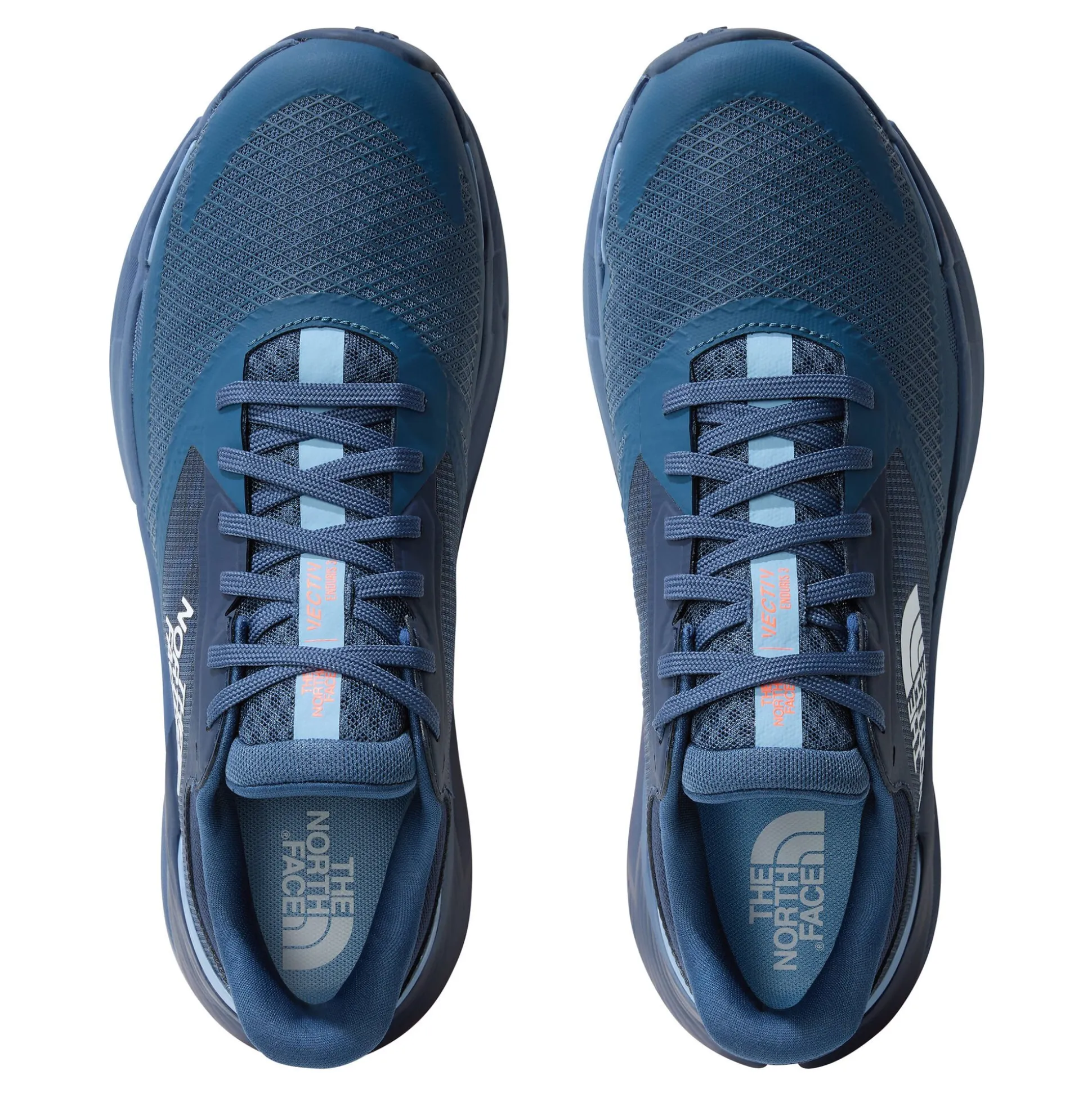 Clearance Vectiv Enduris 3 Trail Running Shoe Men - Dark Blue, Orange Running Shoes