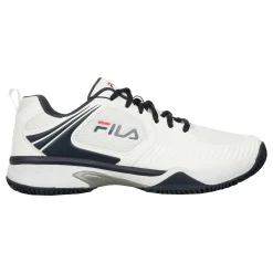 Shop Veloce Clay Court Shoe Men - White, Blue Clay Court Shoes