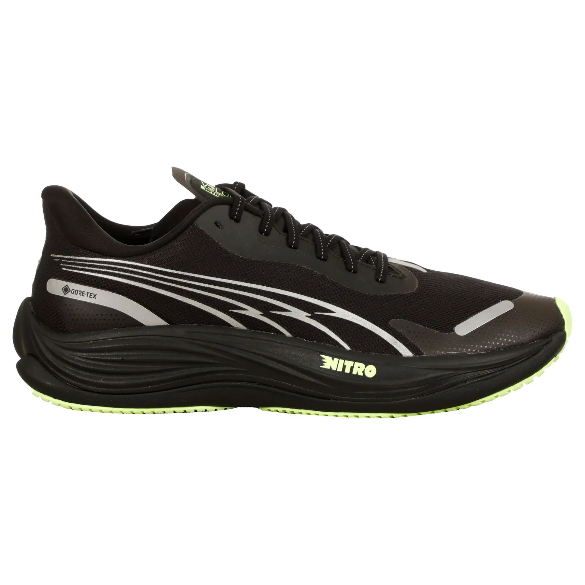 Cheap Velocity Nitro 3 GTX Neutral Running Shoe Men - Black, Silver Running Shoes