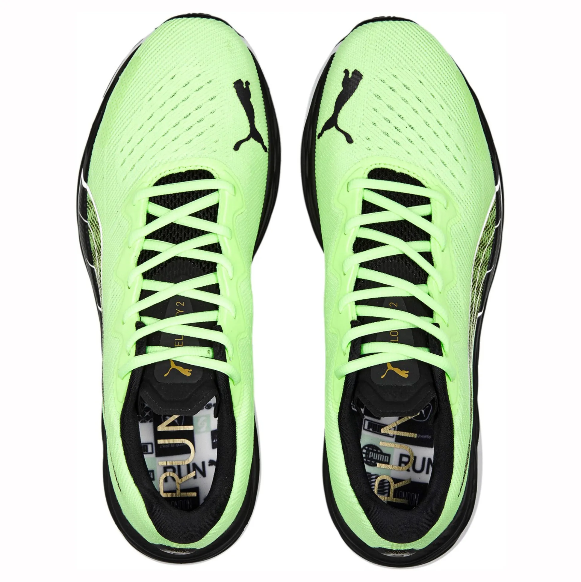Cheap Velocity Nitro 2 Run 75 Neutral Running Shoe Men - Yellow, Black Running Shoes