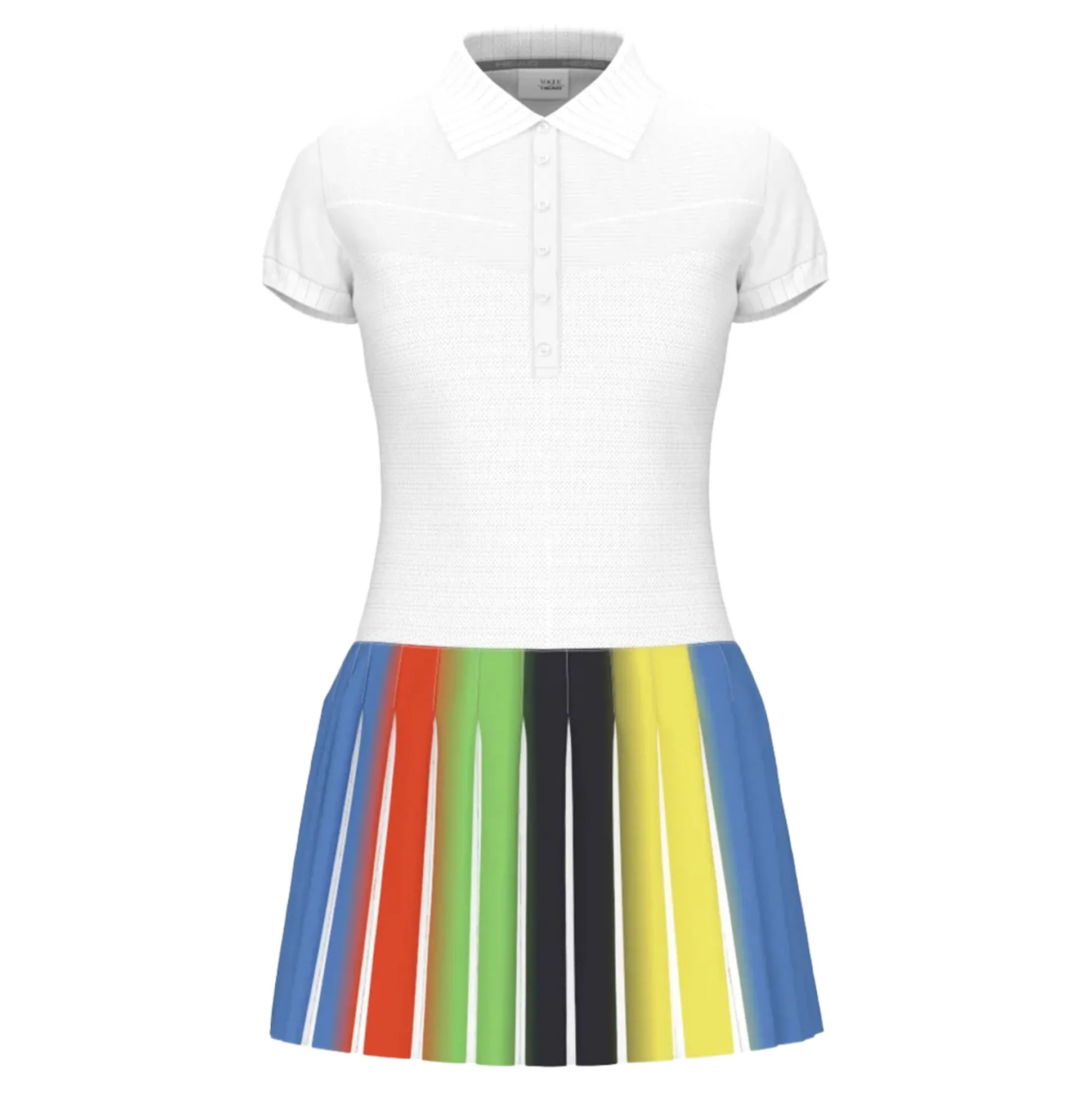 Flash Sale Vogue Dress Women - White, Multicoloured Dresses