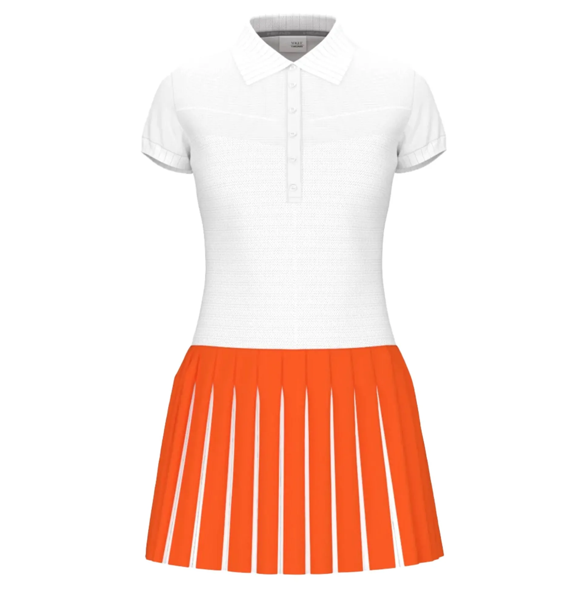Cheap Vogue Dress Women - White, Orange Dresses
