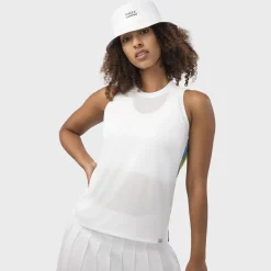 Fashion Vogue Tank Top Women - White, Multicoloured Tops