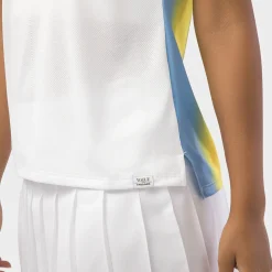 Fashion Vogue Tank Top Women - White, Multicoloured Tops