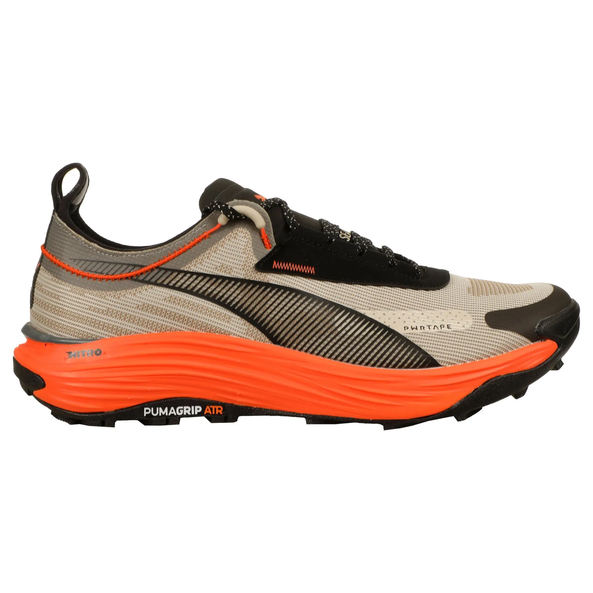 Flash Sale Voyage Nitro 3 Tech Trail Running Shoe Men - Beige, Red Running Shoes