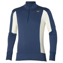 Shop Warmalite HZ Running Shirt Men - Dark Blue, Cream Running Clothing