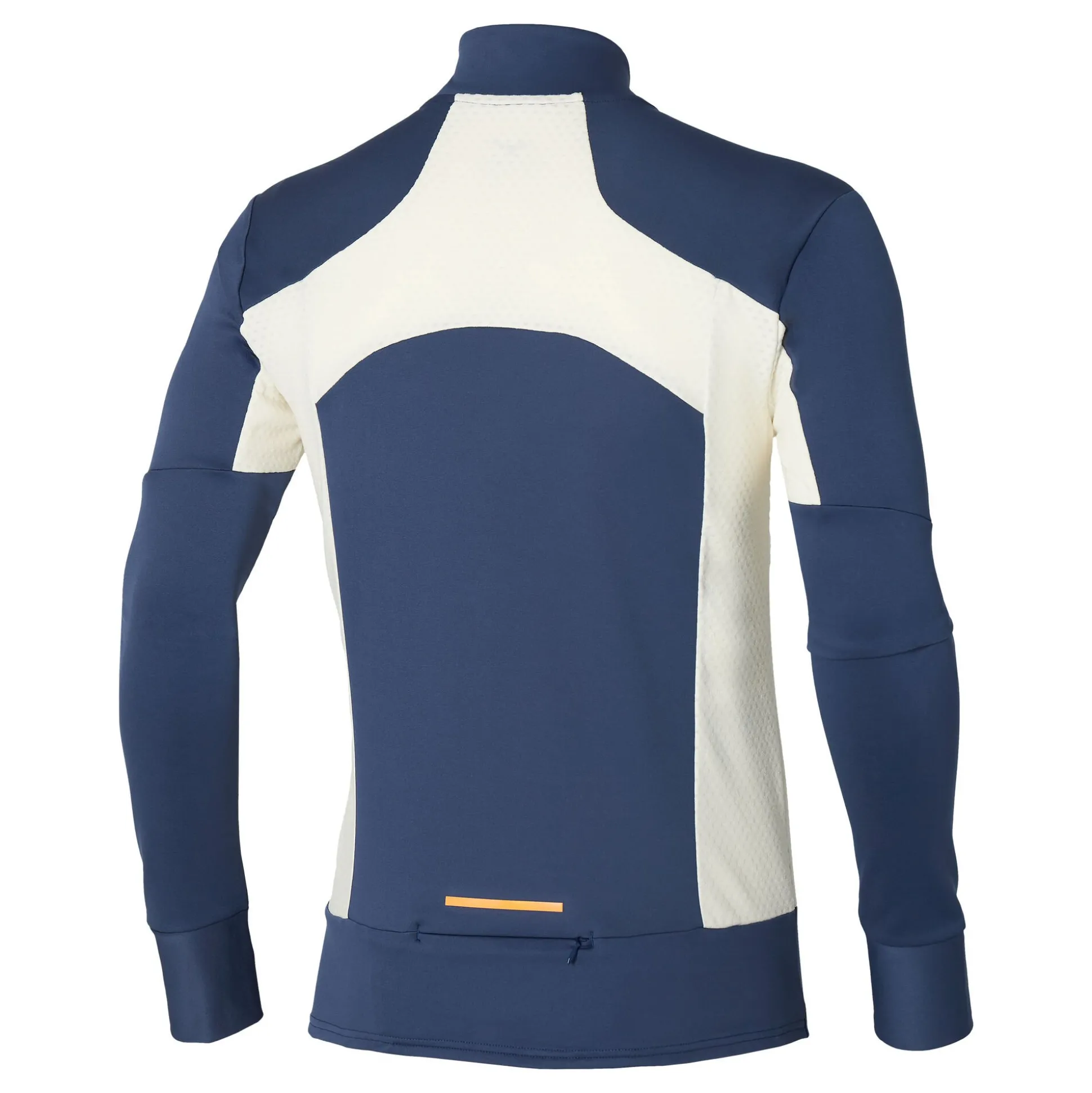 Shop Warmalite HZ Running Shirt Men - Dark Blue, Cream Running Clothing