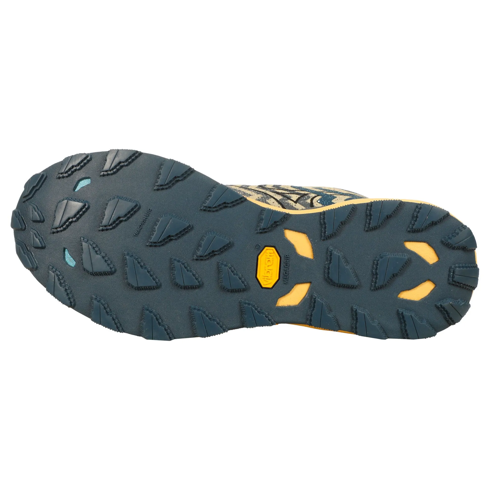 Shop Wave Daichi 8 Trail Running Shoe Men - Yellow, Black Running Shoes