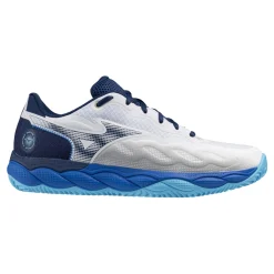 New Wave Enforce Court Clay Court Shoe Men - White, Blue Clay Court Shoes