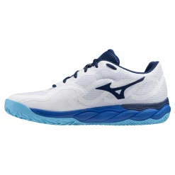New Wave Enforce Court Clay Court Shoe Men - White, Blue Clay Court Shoes