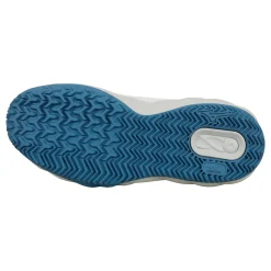 Clearance Wave Enforce Court Clay Court Shoe Women - White, Blue Clay Court Shoes
