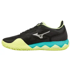 Fashion Wave Enforce Tour Clay Court Shoe Men - Black, Turquoise Clay Court Shoes