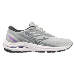 Cheap Wave Equate 7 Stability Running Shoe Women - Grey, Violet Running Shoes