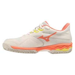 Discount Wave Exceed Light 2 CLAY Clay Court Shoe Women - White, Coral Clay Court Shoes