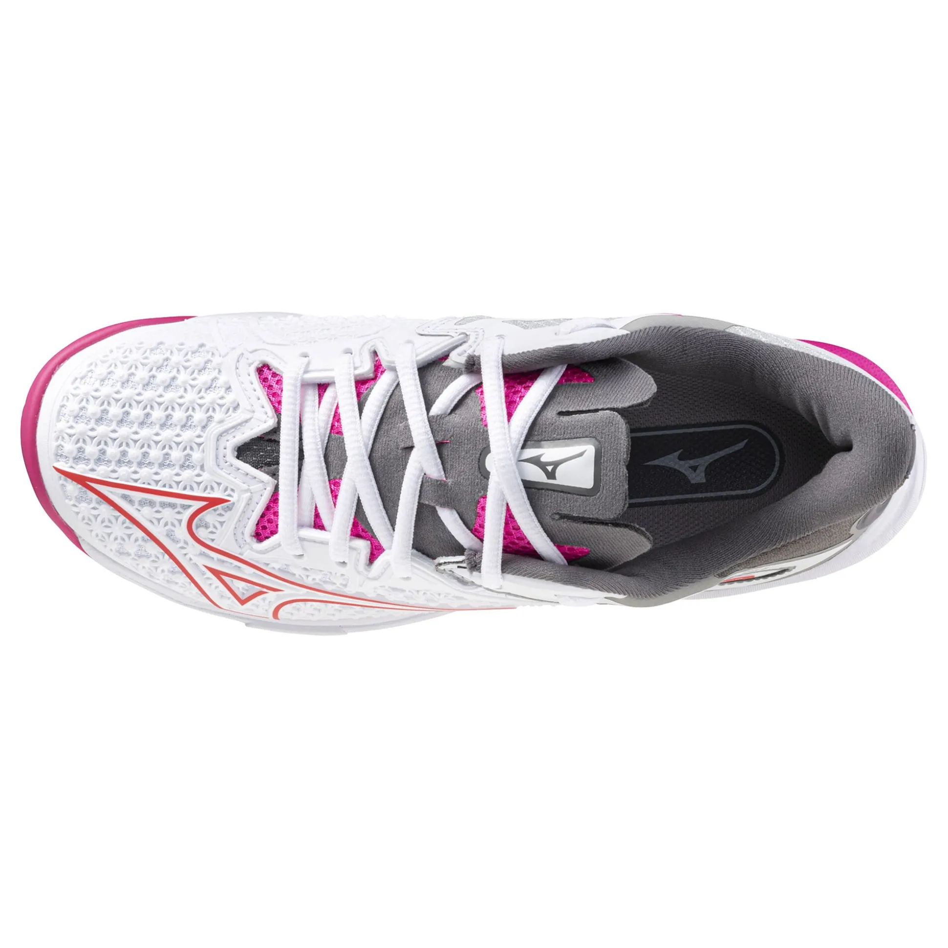 Store Wave Exceed Tour 6 Clay Court Shoe Women - White, Grey Clay Court Shoes