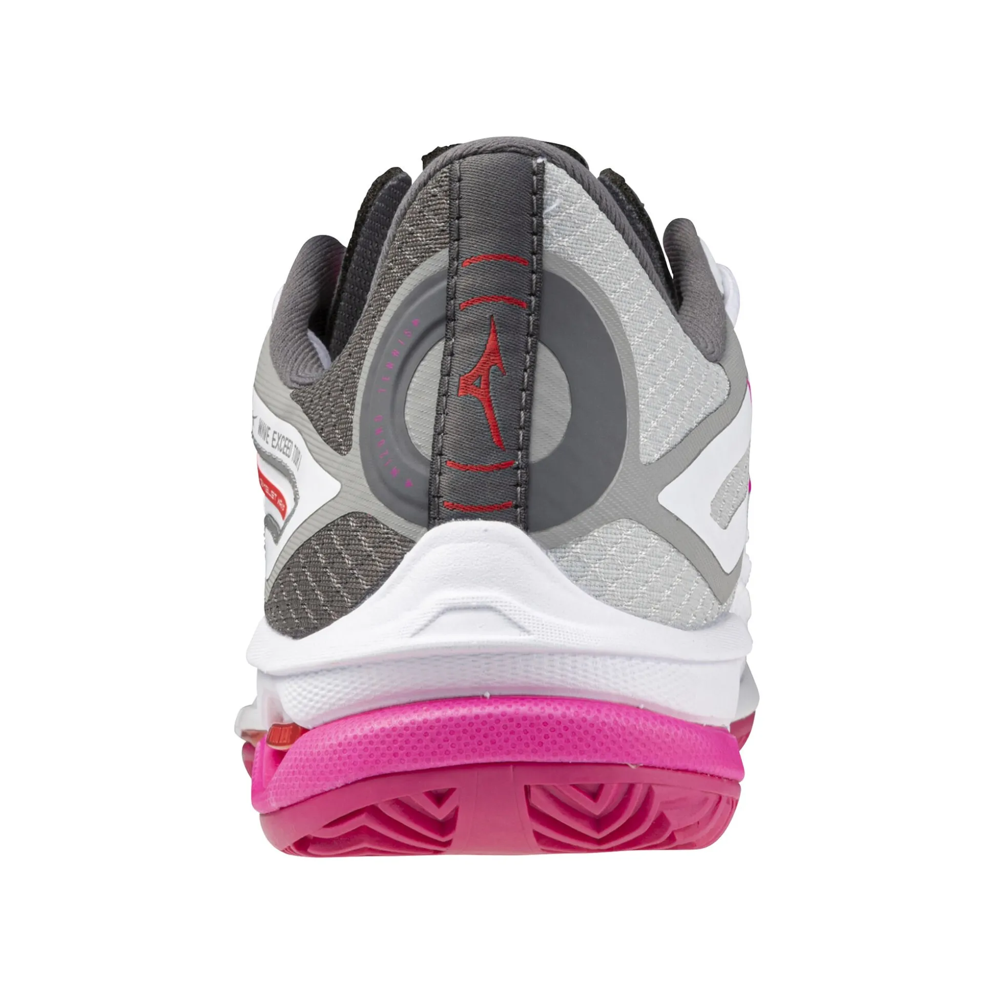 Store Wave Exceed Tour 6 Clay Court Shoe Women - White, Grey Clay Court Shoes