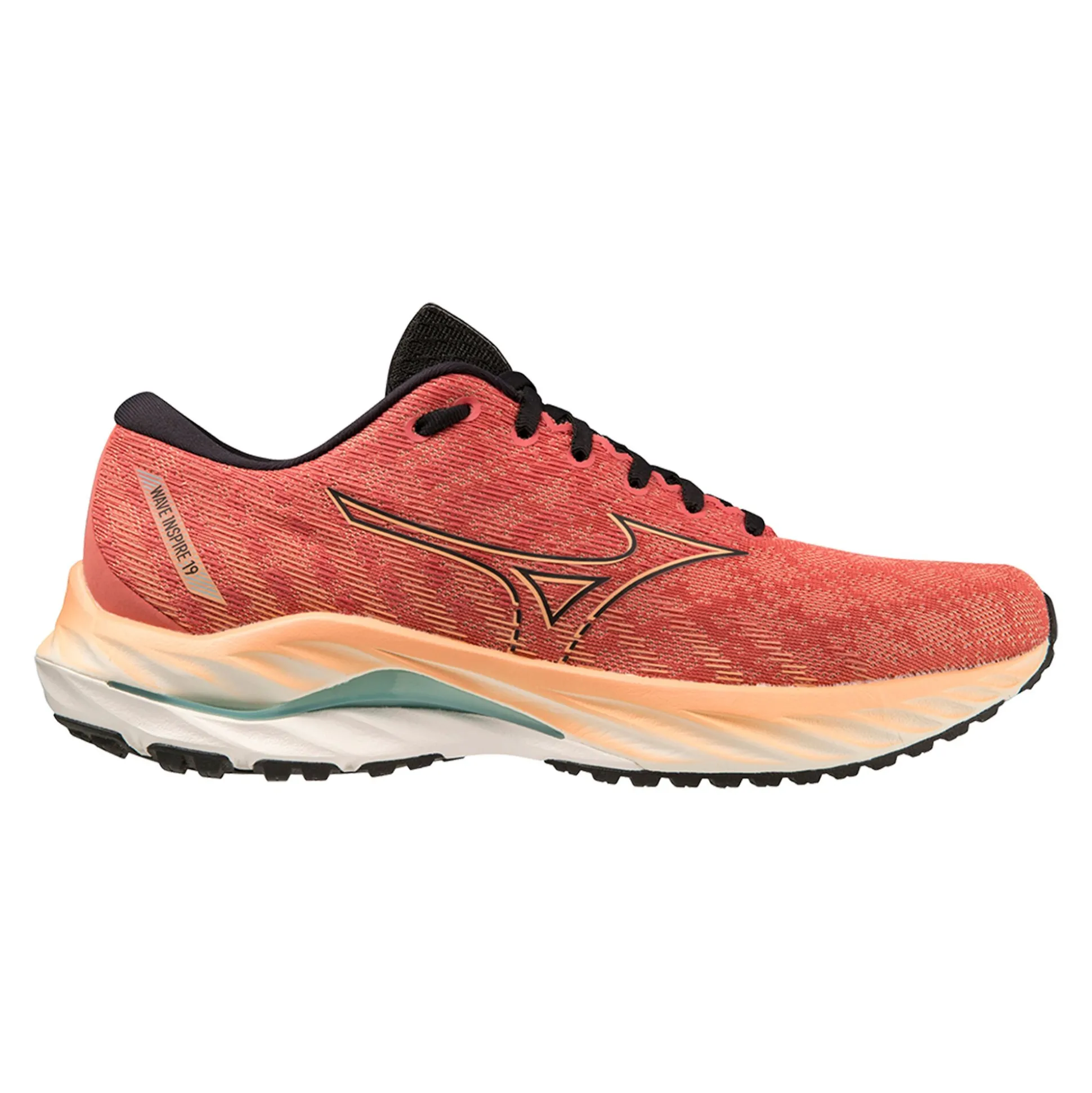 Best Wave Inspire 19 Stability Running Shoe Men - Red, Orange Running Shoes
