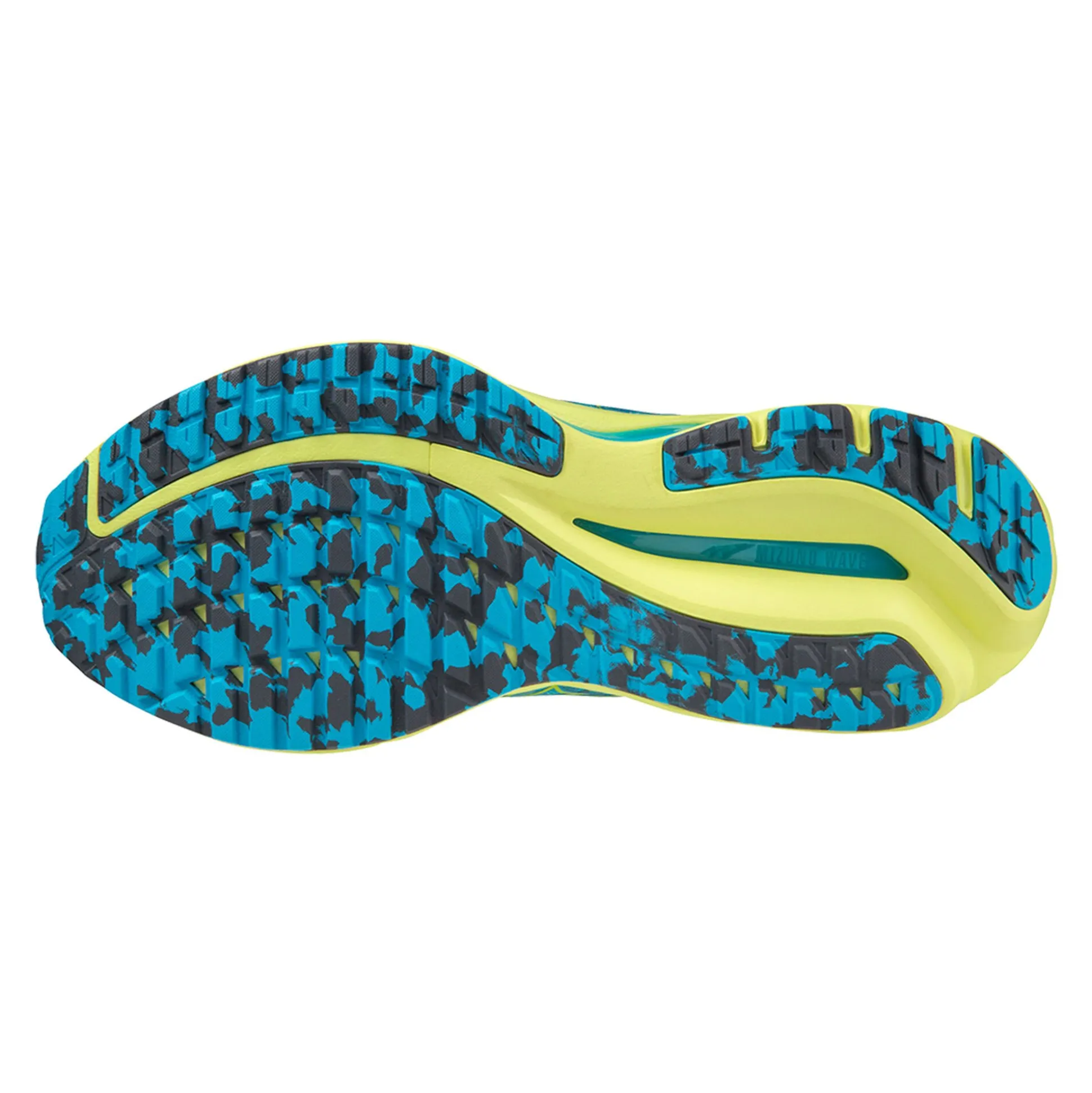Discount Wave Inspire 19 Stability Running Shoe Men - Blue, Neon Yellow Running Shoes