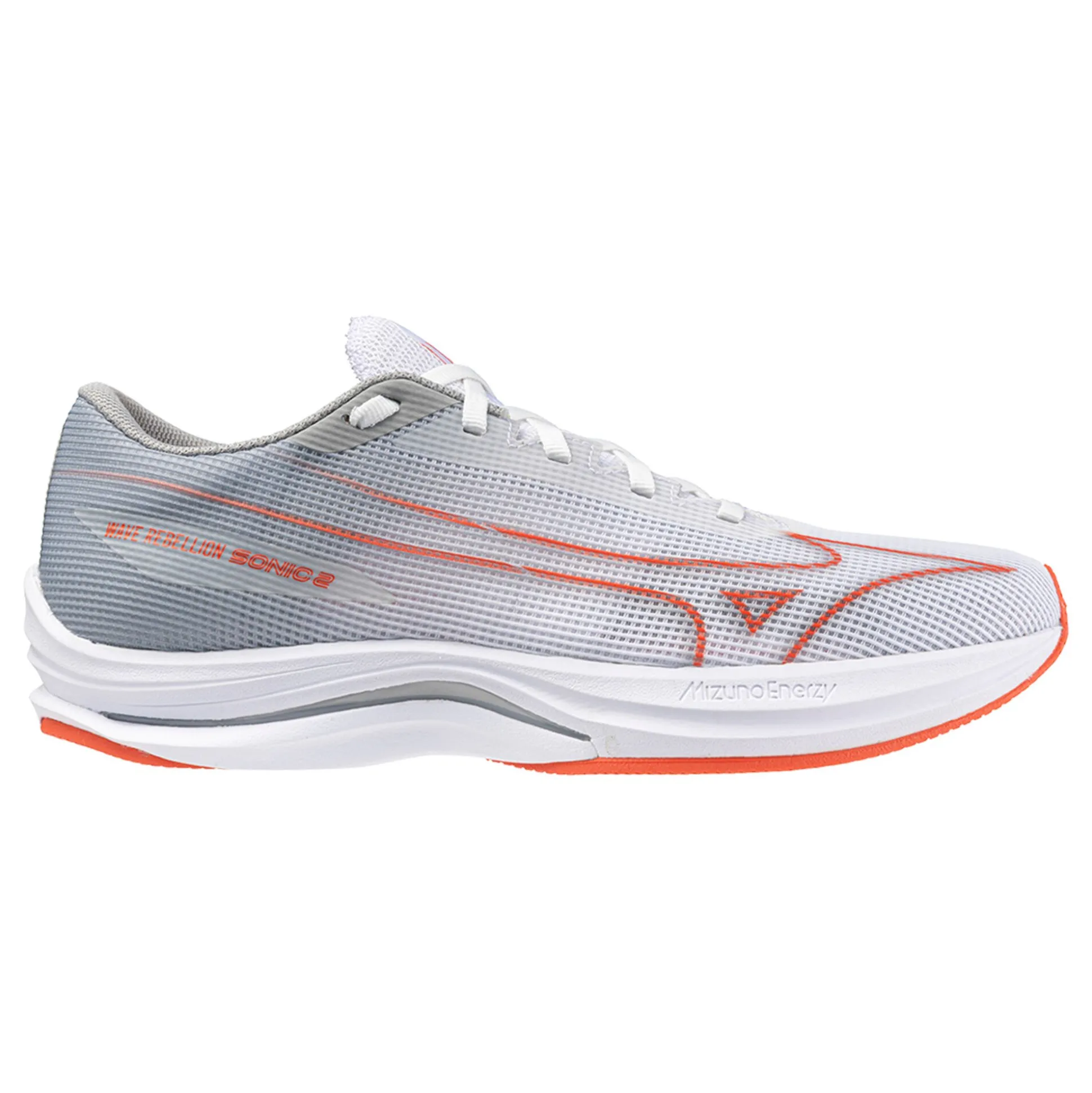 Store Wave Rebellion Sonic 2 Competition Running Shoe Men - White, Lightgrey Running Shoes