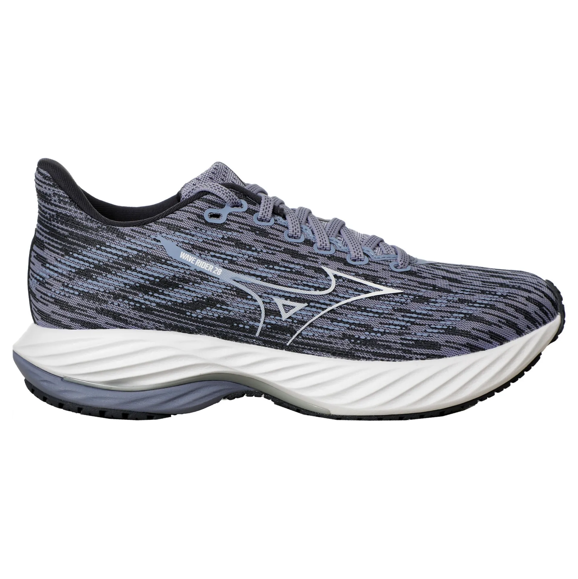 Online Wave Rider 28 Neutral Running Shoe Women - Grey, Lilac Running Shoes