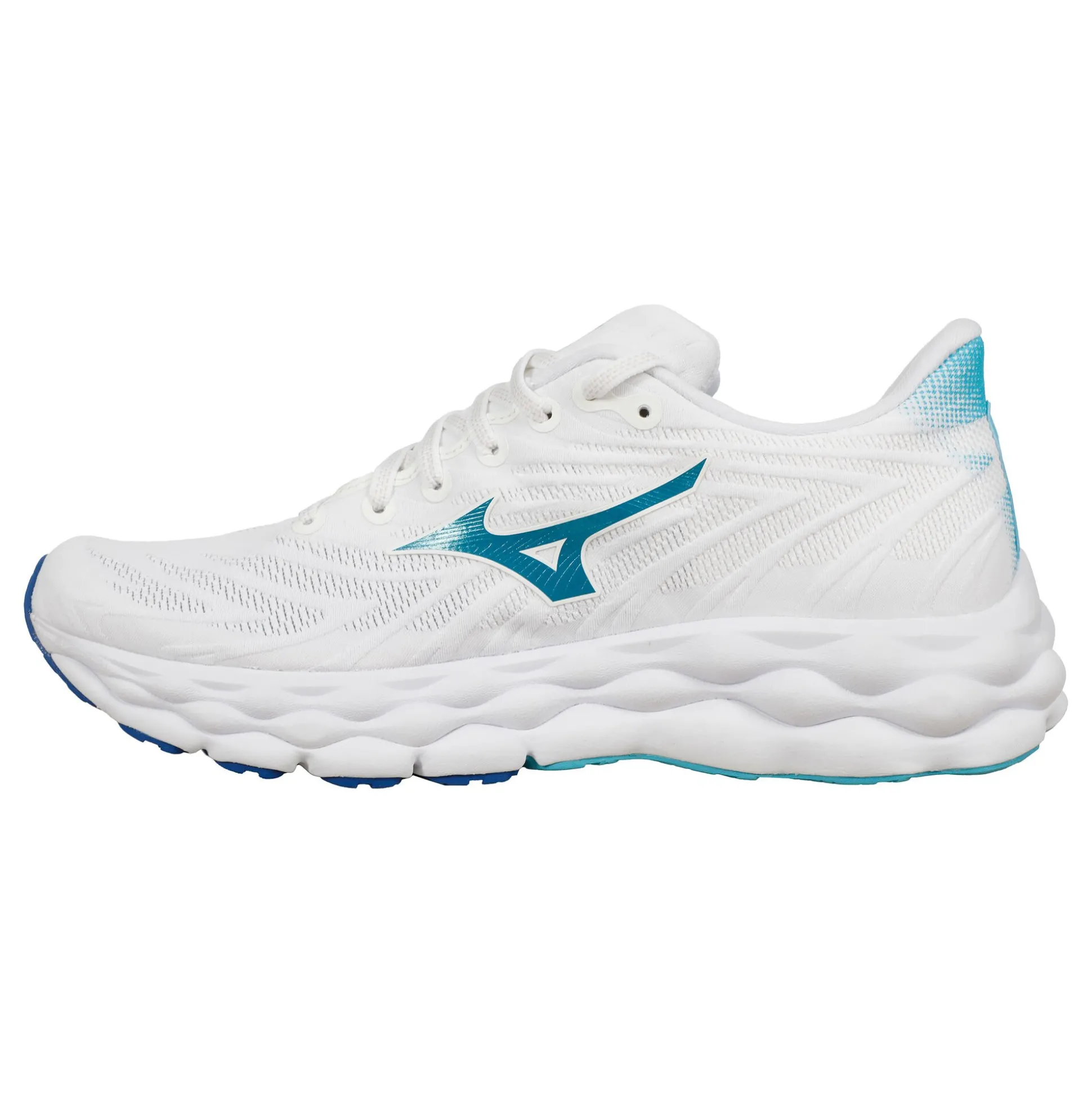 Online Wave Sky 8 Neutral Running Shoe Women - White, Turquoise Running Shoes