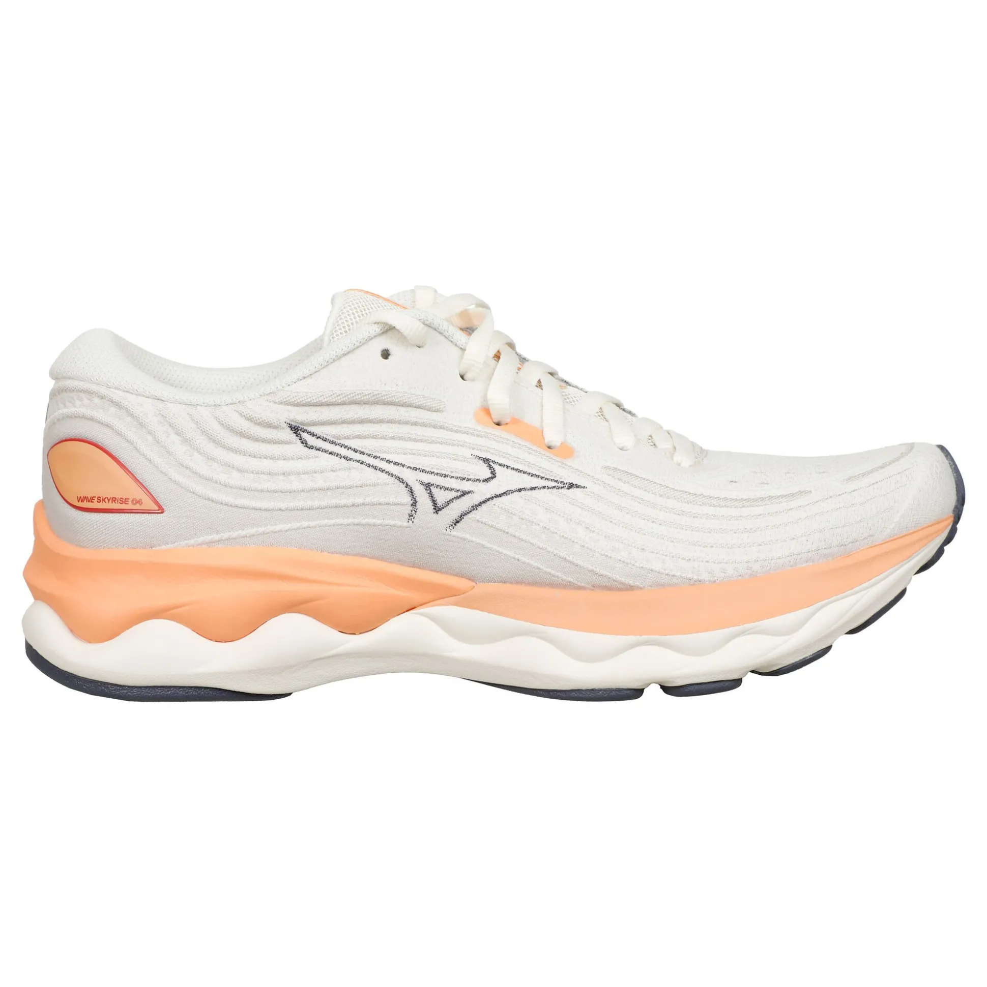 Cheap Wave Skyrise 4 Neutral Running Shoe Women - White, Coral Running Shoes