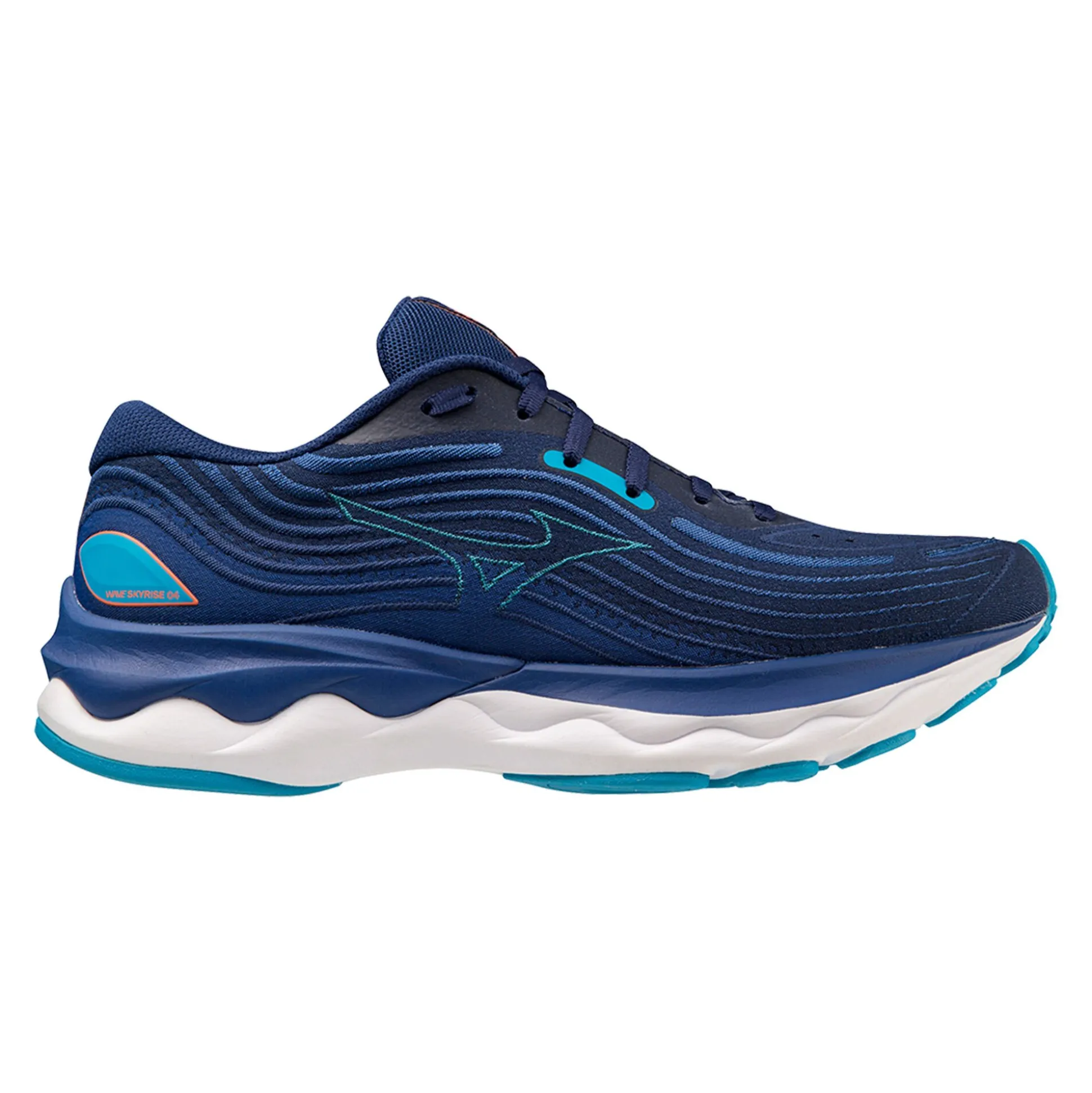 Clearance Wave Skyrise 4 Neutral Running Shoe Men - Dark Blue, Light Blue Running Shoes