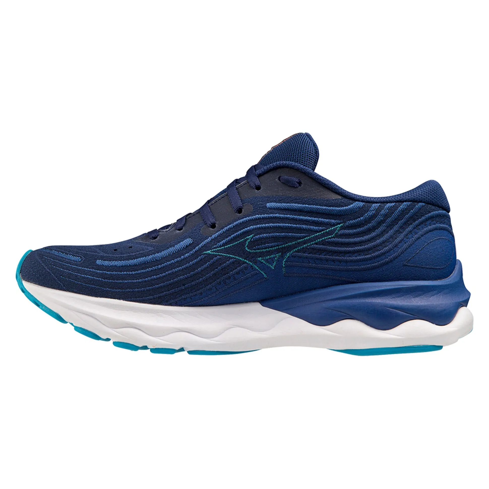 Clearance Wave Skyrise 4 Neutral Running Shoe Men - Dark Blue, Light Blue Running Shoes