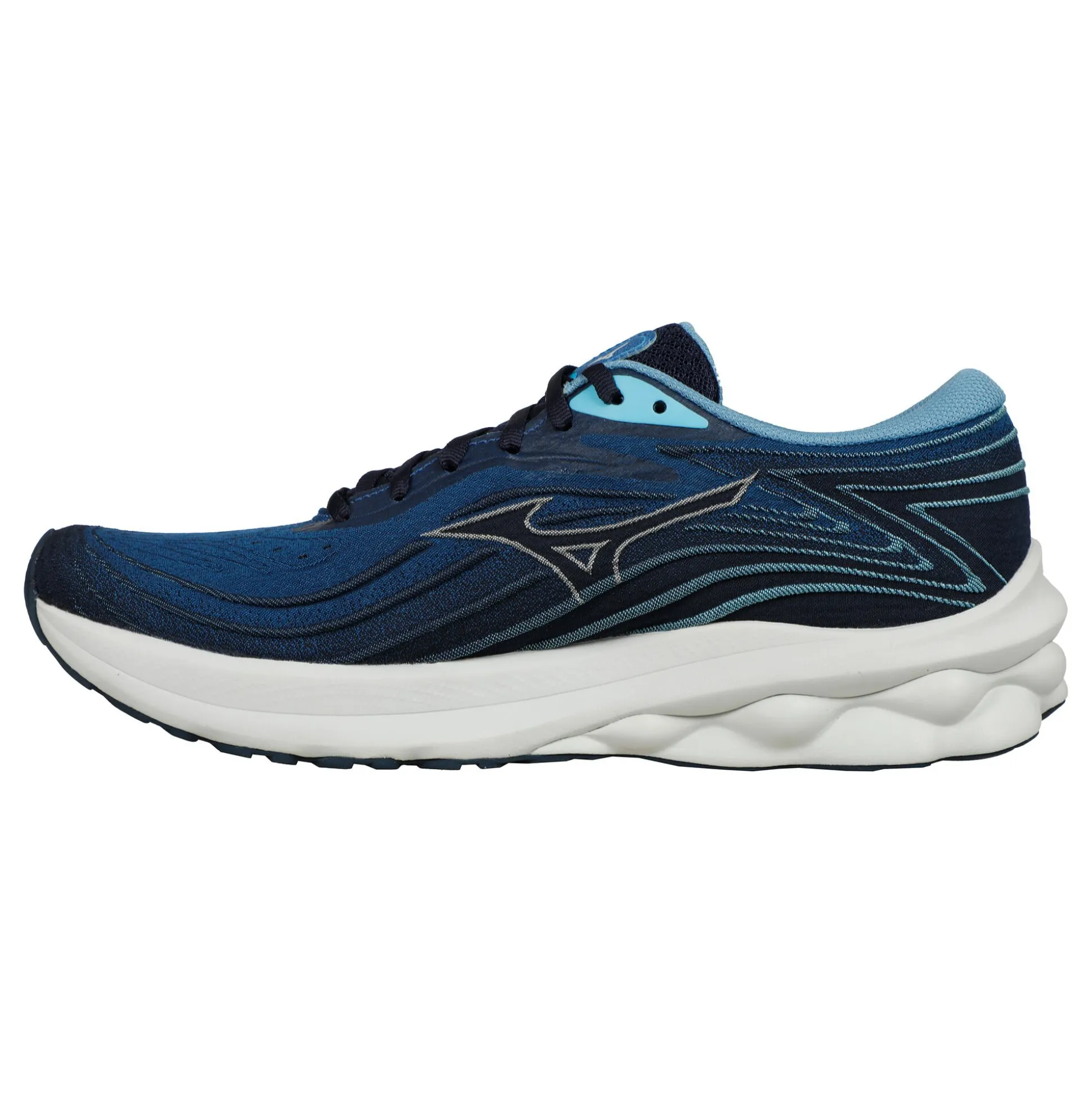 Online Wave Skyrise 5 Neutral Running Shoe Men - Blue, White Running Shoes