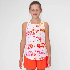 Clearance Wild Arts Chill Junior Tank Top Girls - White, Multicoloured Tops