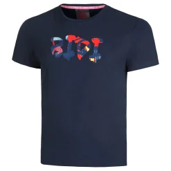 Shop Wild Arts Chill T-Shirt Men - Dark Blue, Multicoloured Shirts