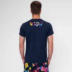 Shop Wild Arts Chill T-Shirt Men - Dark Blue, Multicoloured Shirts