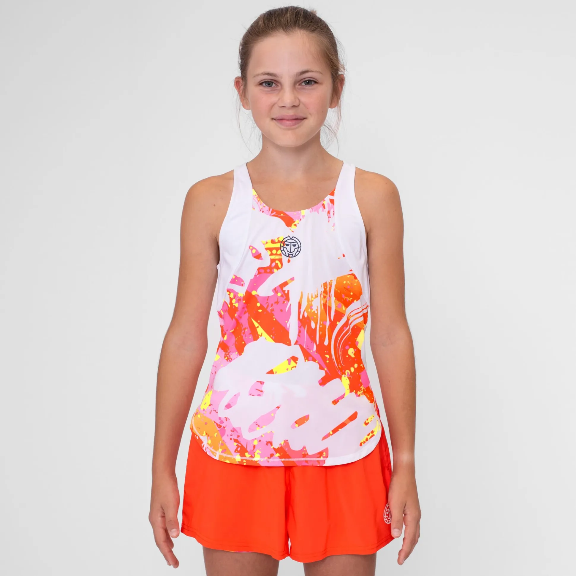 Flash Sale Wild Arts Junior Tank Top Girls - White, Multicoloured Tops