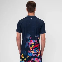 New Wild Arts Polo Men - Dark Blue, Multicoloured Shirts