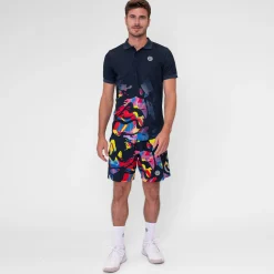 New Wild Arts Polo Men - Dark Blue, Multicoloured Shirts