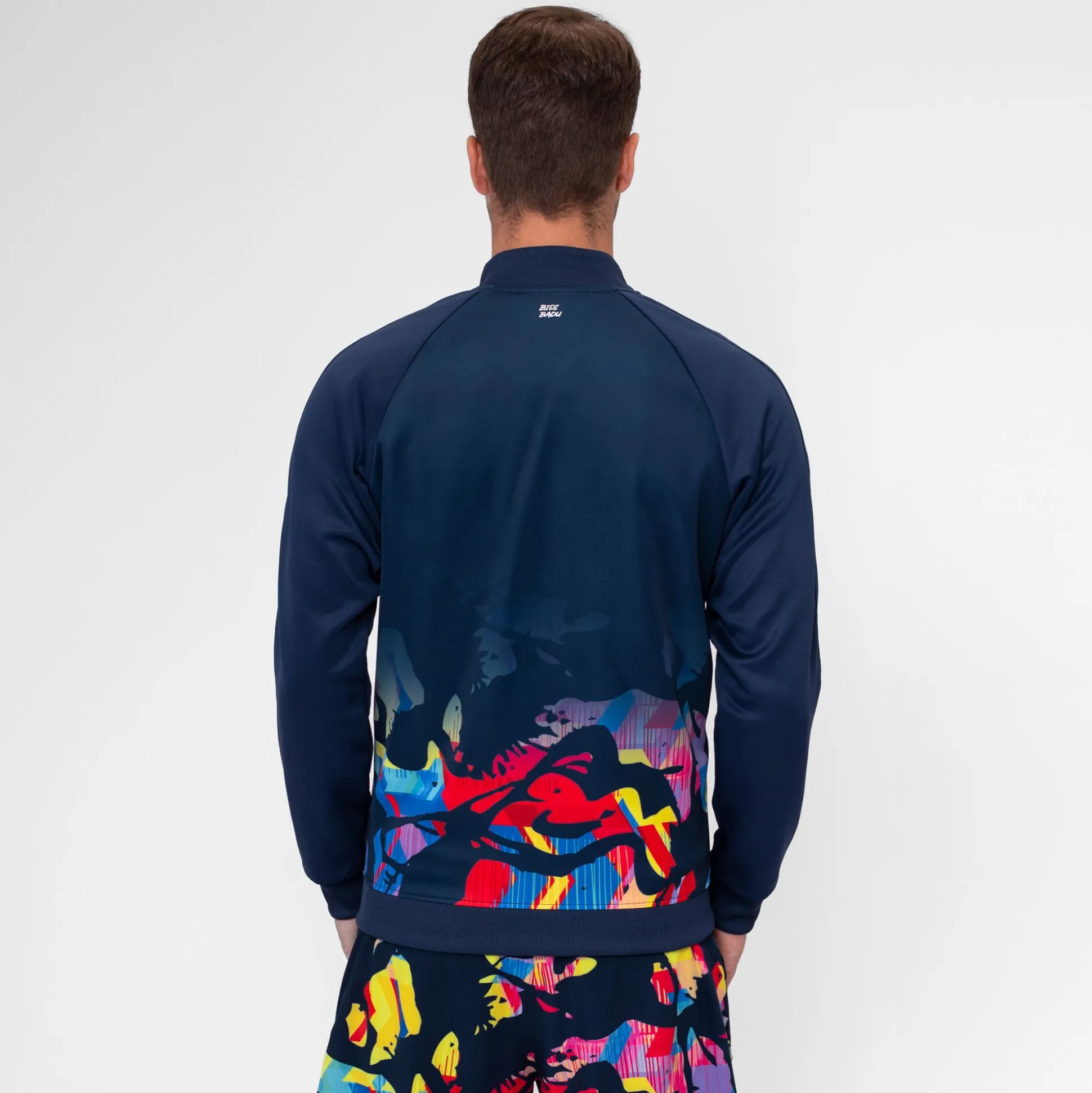 Outlet Wild Arts Printed Training Jacket Men - Dark Blue, Multicoloured Jackets
