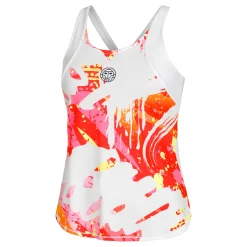 Clearance Wild Arts Tank Top Women - White, Multicoloured Tops