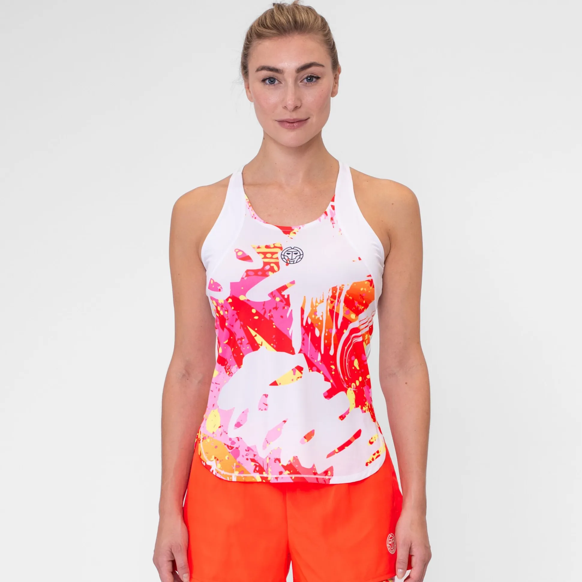 Clearance Wild Arts Tank Top Women - White, Multicoloured Tops