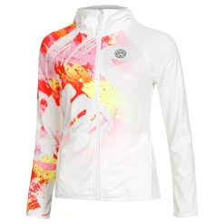 Hot Wild Arts Training Jacket Women - White, Multicoloured Jackets