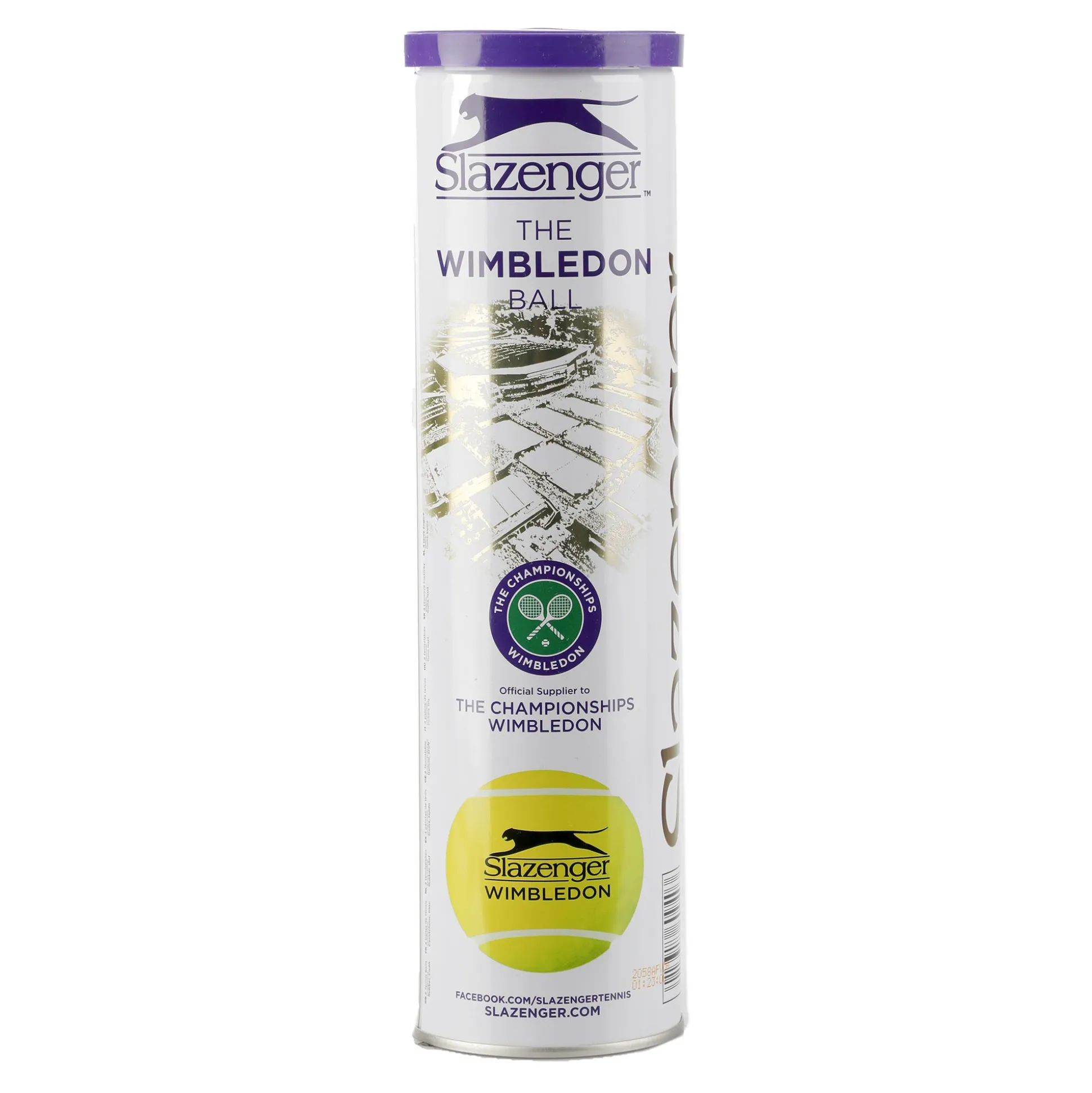 New Wimbledon 4 Ball Tube Regular Balls|Itf-Approved