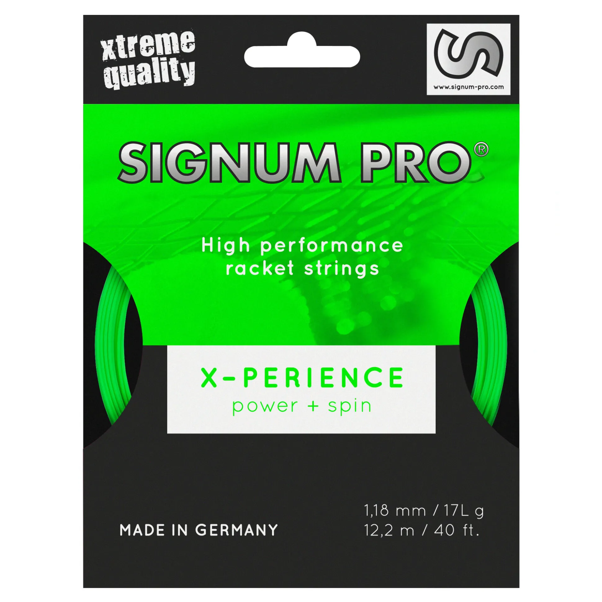 Discount Xperience String Set 12m - Neon Green String Sets