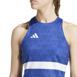 Shop Y Tank Top Women - Blue, White Tops