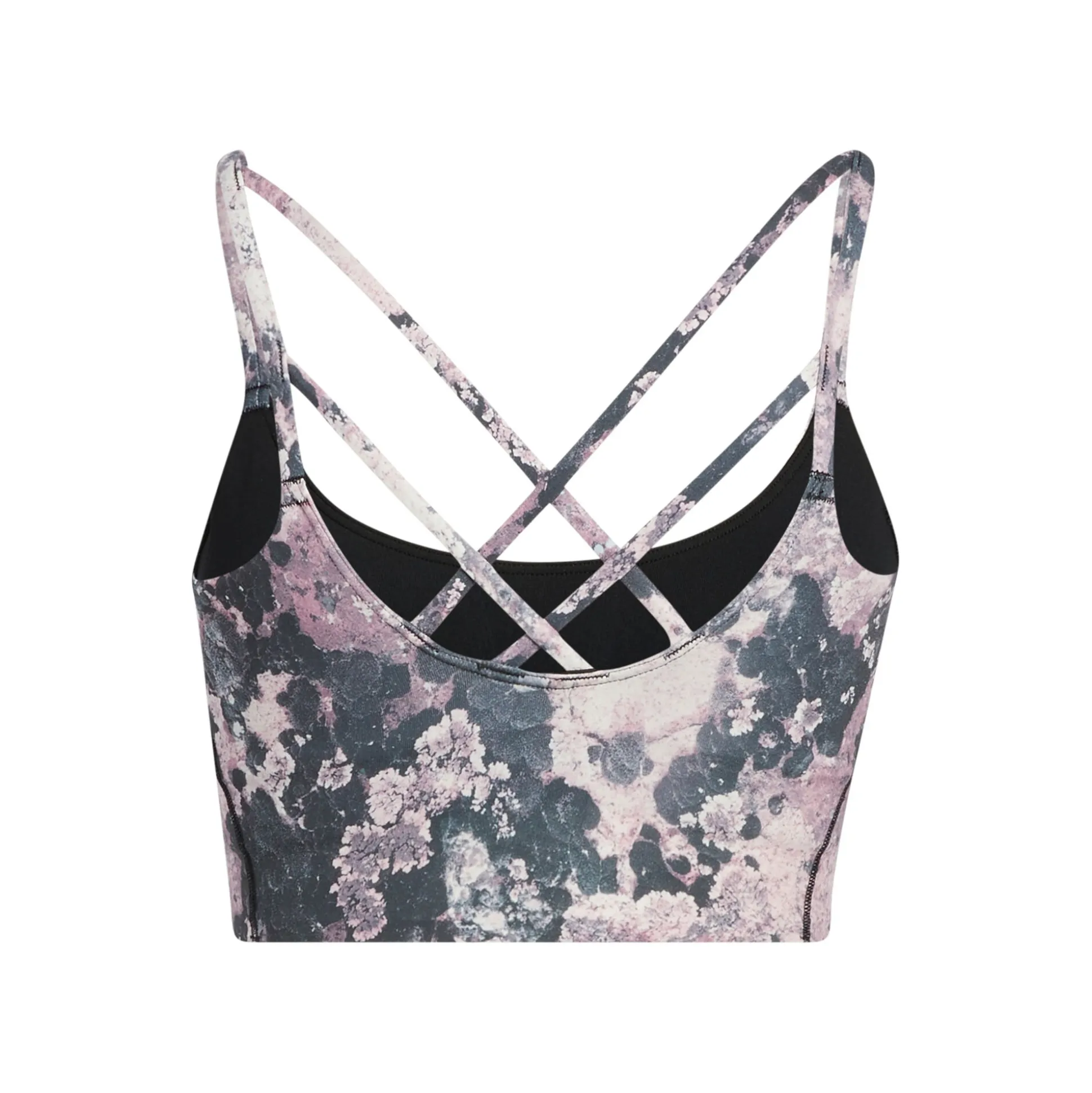 New Yoga Light-Support Long Line All Over Print Sports Bras Women - Sports Bras|Underwear