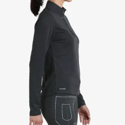 Fashion Zanga 1/4 Zip Long Sleeve Women - Shirts