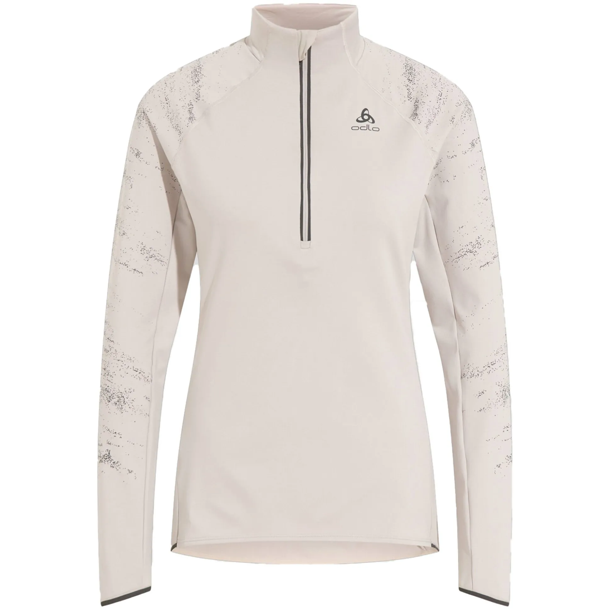 Shop Zeroweight Ceramiwarm Reflective Mid Layer Half-Zip Running Top Women - Running Clothing