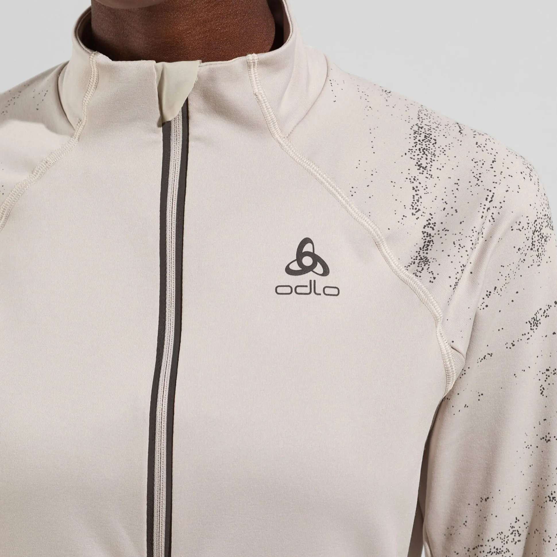 Shop Zeroweight Ceramiwarm Reflective Mid Layer Half-Zip Running Top Women - Running Clothing