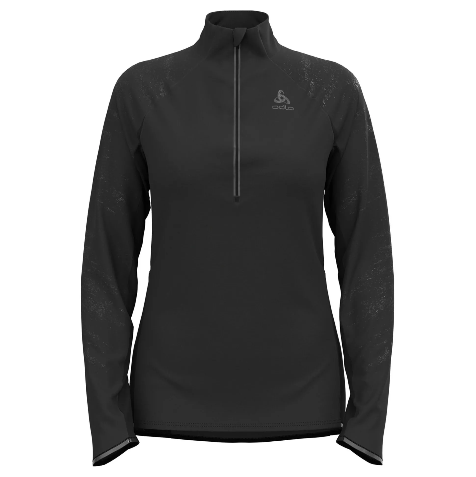 Fashion Zeroweight Ceramiwarm Reflective Mid Layer Half-Zip Running Top Women - Running Clothing