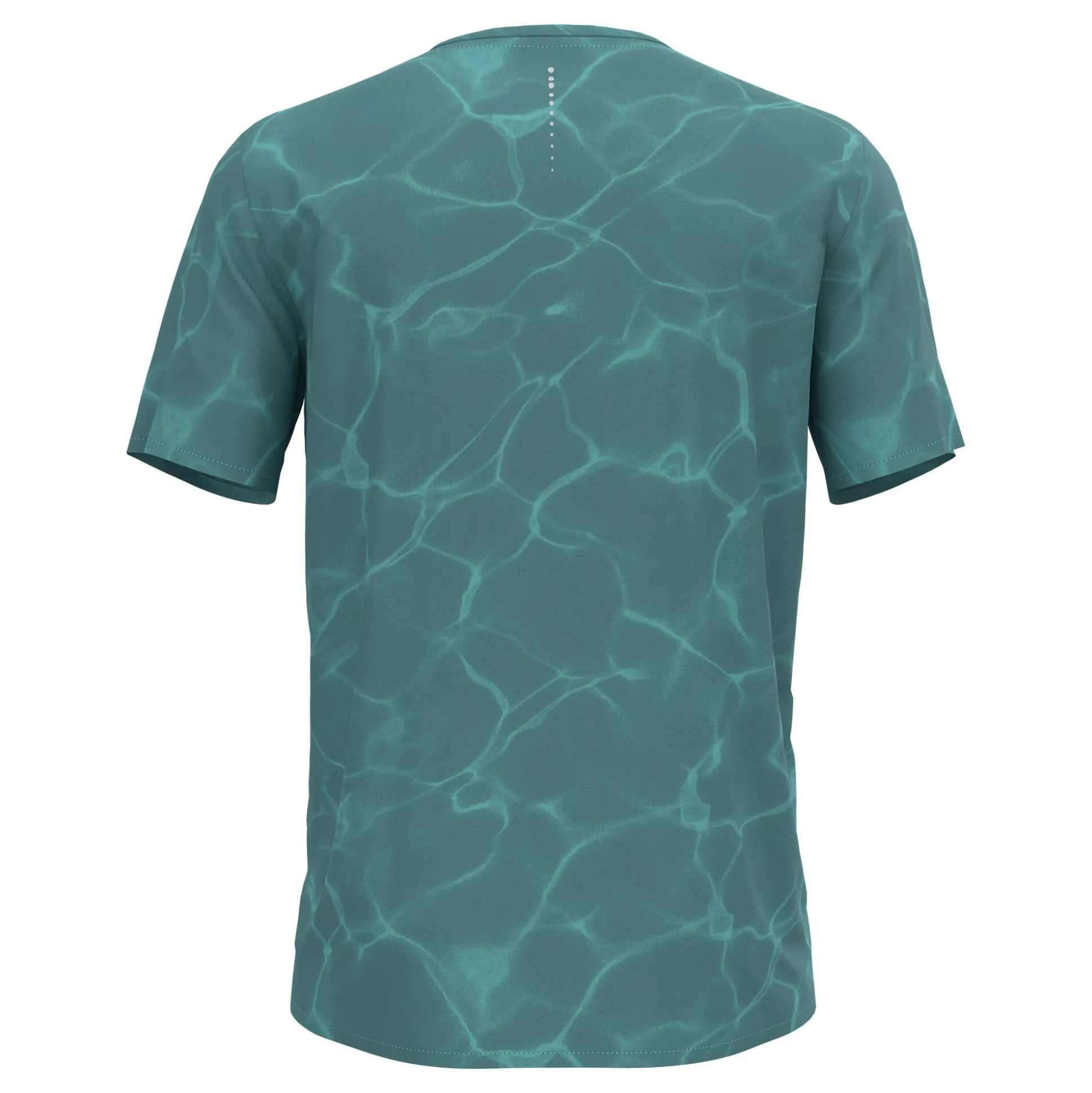 Best Sale Zeroweight Chill-Tec Crew Neck Running Shirt Men - Blue Grey Running Clothing