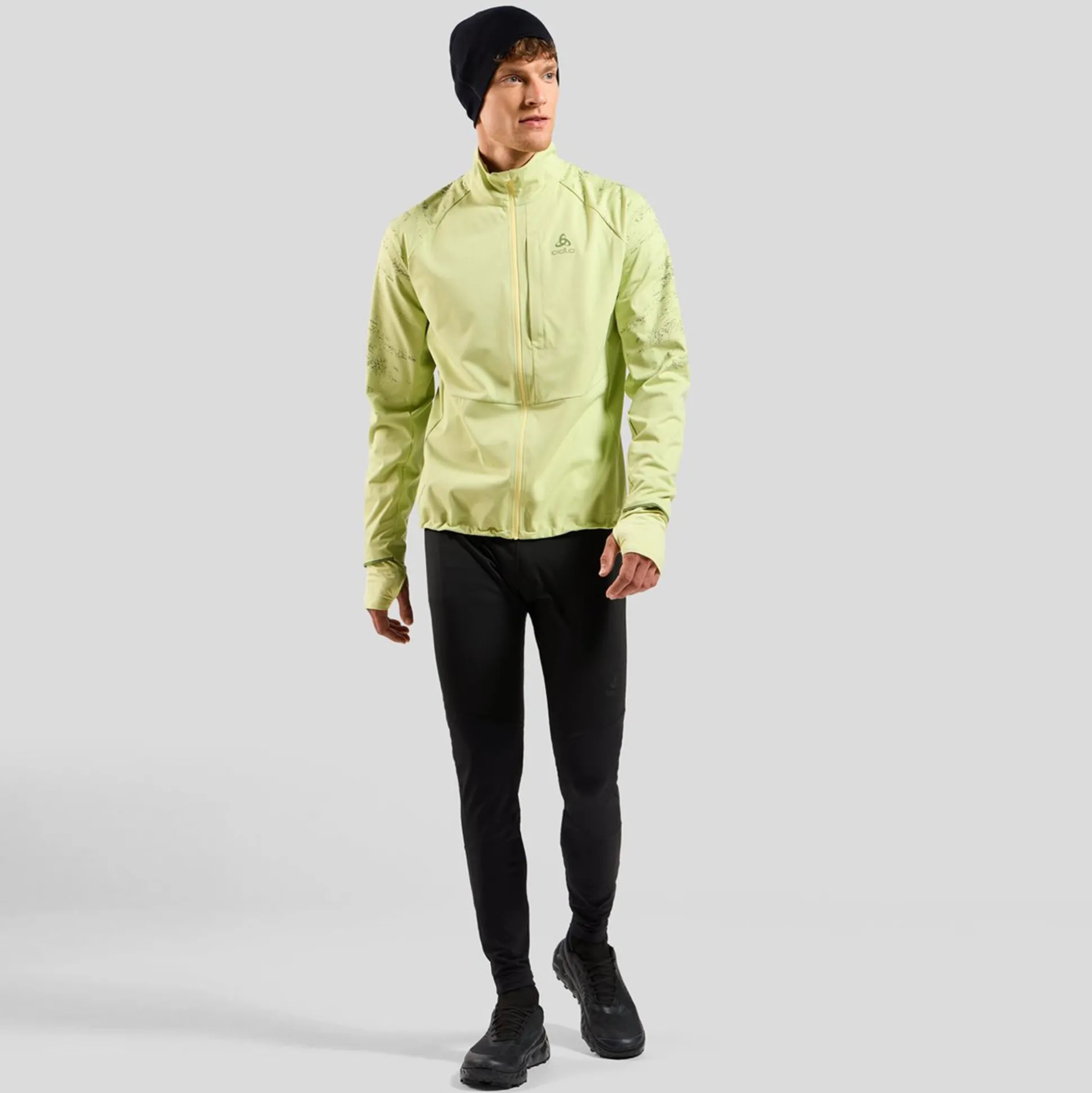 Hot Zeroweight Warm Reflective Running Tights Men - Running Clothing