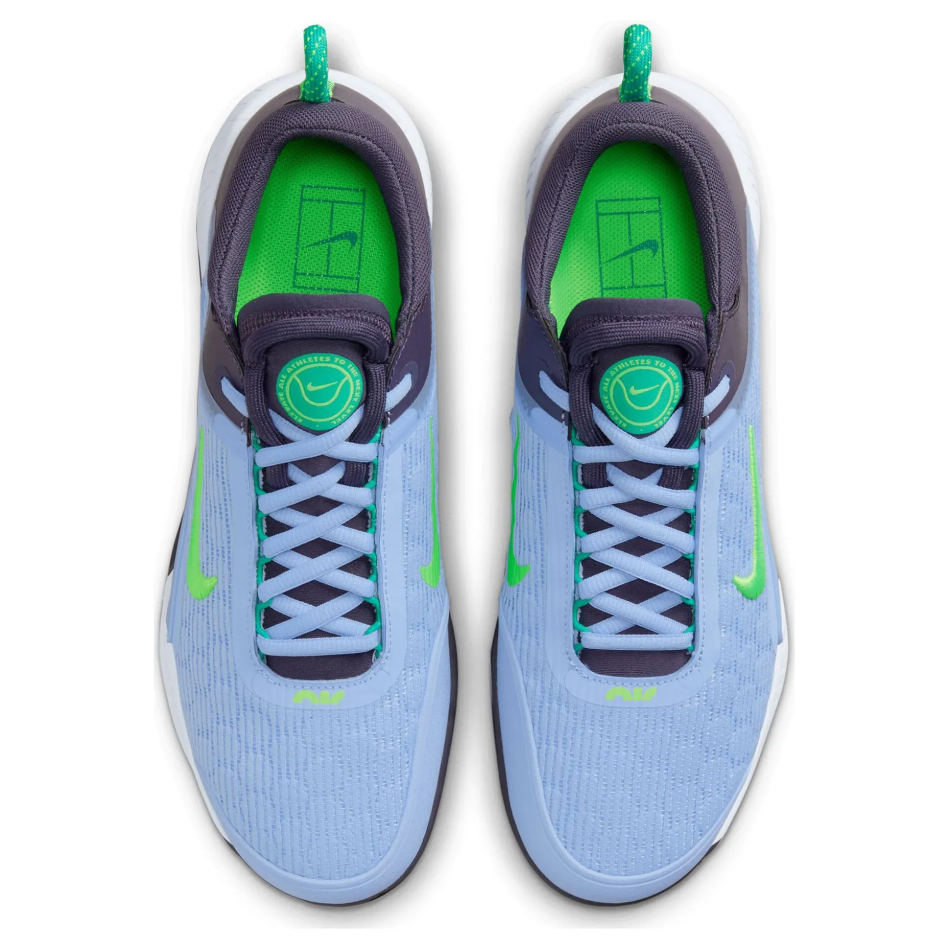 Cheap Zoom Court NXT Clay Court Shoe Men - Light Blue, Black Clay Court Shoes